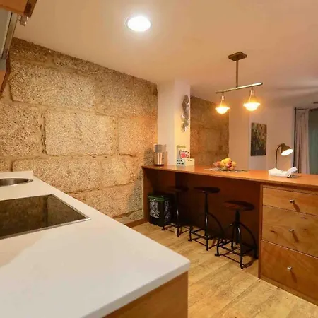 アパート B Estudio Junto A La Estacion Parking Gratis ヴィーゴ