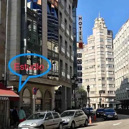 B Estudio Junto A La Estacion Parking Gratis * ヴィーゴ