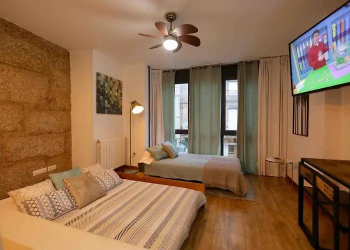 B Estudio Junto A La Estacion Parking Gratis Apartment *